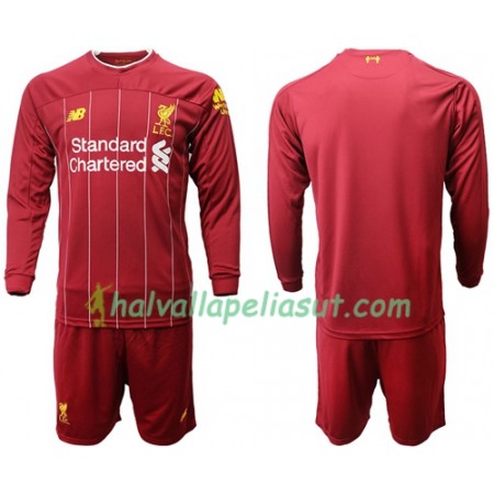 Jalkapallo Pelipaidat Liverpool Lasten Kotipaita 2019-2020 Pitkähihainen